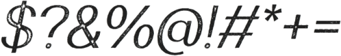 Diamend Stamp Italic otf (400) Font OTHER CHARS