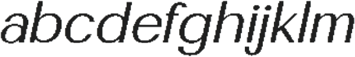 DiamendPixel-Regular otf (400) Font LOWERCASE