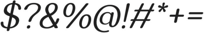 DiamendRounded-Italic otf (400) Font OTHER CHARS