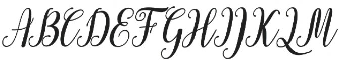 Diamond Italic otf (400) Font UPPERCASE