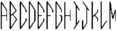 Diamond Monogram Right otf (400) FONT