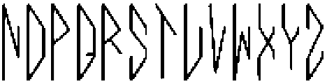 Diamond Monogram Right otf (400) Font LOWERCASE