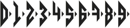 Diamond Monogram Right otf (400) Font OTHER CHARS