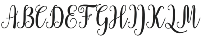 Diamond Regular otf (400) Font UPPERCASE