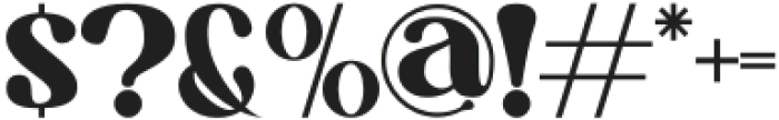 Dianda-Regular otf (400) Font OTHER CHARS