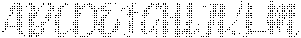 Dianvella Regular otf (400) Font UPPERCASE