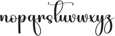 Diary Love Regular otf (400) Font LOWERCASE
