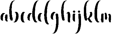 Diary Regular otf (400) Font LOWERCASE