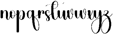 Diary Regular otf (400) Font LOWERCASE