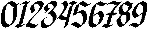Dicaten Italic otf (400) Font OTHER CHARS