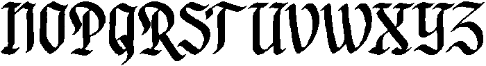 Dicaten otf (400) Font UPPERCASE