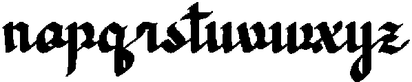Dicaten otf (400) Font LOWERCASE