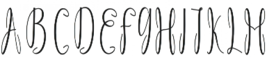 Dicella Script Regular otf (400) Font UPPERCASE