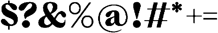 Dickens Black otf (900) Font OTHER CHARS
