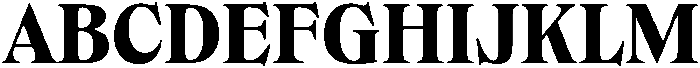 Dickens Black otf (900) Font UPPERCASE