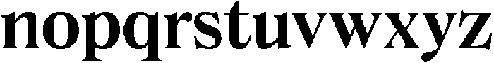 Dickens Bold otf (700) Font LOWERCASE
