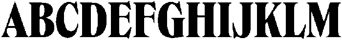 Dickens Cnd Black otf (900) Font UPPERCASE
