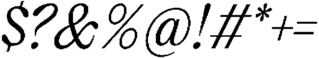 Dickens Light Italic otf (300) Font OTHER CHARS