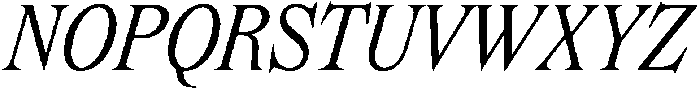 Dickens Light Italic otf (300) Font UPPERCASE