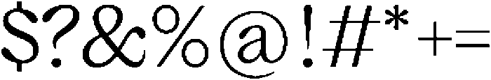 Dickens Light otf (300) Font OTHER CHARS