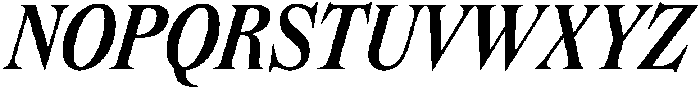 Dickens Medium Italic otf (500) Font UPPERCASE