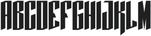 Dicknison Regular otf (400) Font UPPERCASE