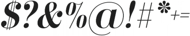 Didonesque Lite Medium Italic otf (500) Font OTHER CHARS