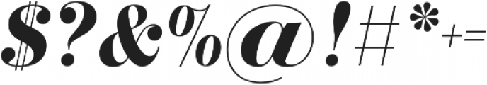 Didonesque Script otf (700) Font OTHER CHARS