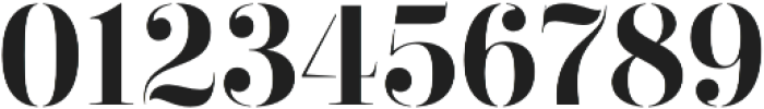 Didonesque Stencil Elegante Medium otf (500) Font OTHER CHARS