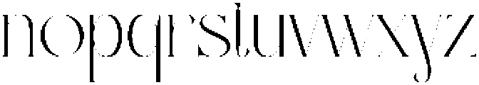 Diemha Regular otf (400) Font LOWERCASE