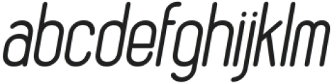 Difasta-Italic otf (400) Font LOWERCASE