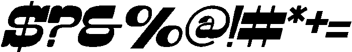 Different Constants Italic otf (400) Font OTHER CHARS