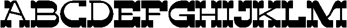 Different Constants Regular otf (400) Font UPPERCASE
