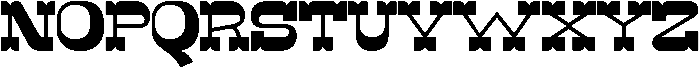 Different Constants Regular otf (400) Font UPPERCASE