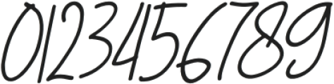 Different Italic Regular otf (400) Font OTHER CHARS