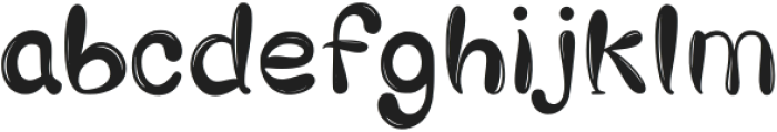 Different Summer otf (400) Font LOWERCASE