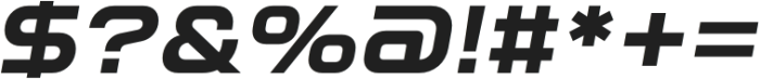 Digdaya Italic otf (400) Font OTHER CHARS