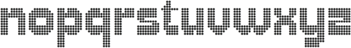 Digifest Regular otf (400) Font LOWERCASE