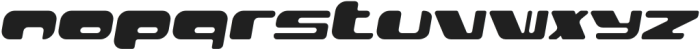 Digistick-Italic otf (400) Font LOWERCASE