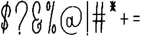 Digital Business Regular otf (400) Font OTHER CHARS