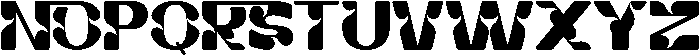 Digital Change Bold otf (700) Font LOWERCASE