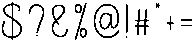 Digital Melody Regular otf (400) Font OTHER CHARS