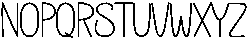 Digital Melody Regular otf (400) Font UPPERCASE