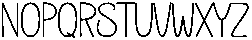 Digital Melody Regular otf (400) Font LOWERCASE