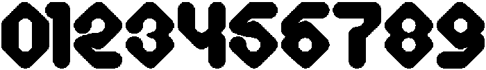 Digital Monkey Bold otf (700) Font OTHER CHARS