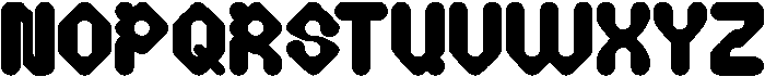 Digital Monkey Bold otf (700) Font UPPERCASE