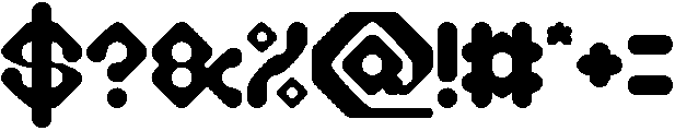 Digital Monkey otf (400) Font OTHER CHARS