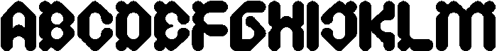 Digital Monkey otf (400) Font UPPERCASE