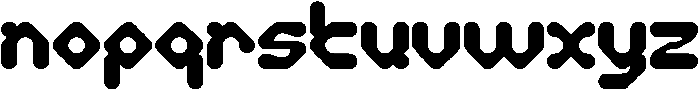 Digital Monkey otf (400) Font LOWERCASE
