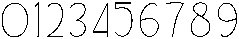 Digital Notes Regular otf (400) Font OTHER CHARS